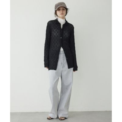 Whim Gazette(ウィム ガゼット)の【THE PAUSE】ストレッチレースシャツ