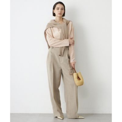 2025 ウィムガゼット　シルクローンプルオーバーブラウス Whim Gazette(ウィム ガゼット)のシルクローンプルオーバー