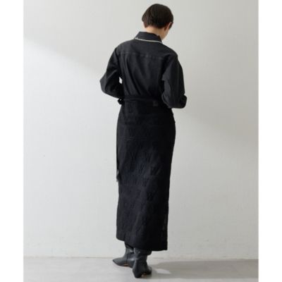 Whim Gazette ウィムガゼット　今期ジャガードラップスカート Whim Gazette(ウィム ガゼット)のジャガードラップスカート通販