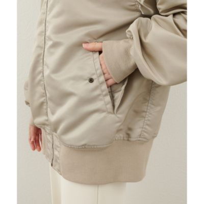 Whim gazette ウィムガゼット　インフルエンサーコラボナイロンMA-1 Whim Gazette(ウィム ガゼット)の《追加準備中》【インフルエンサー