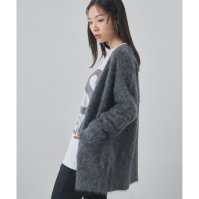 Whim Gazette(ウィム ガゼット)のスーリーアルパカカーディガン通販