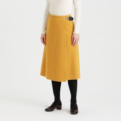 Mackintosh Philosophy マッキントッシュ フィロソフィー のウールラップスカート通販 集英社happy Plus Store