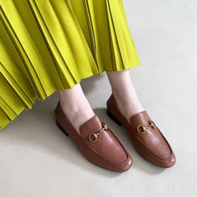 enchanted(エンチャンテッド)の本革ビットローファーバブーシュ