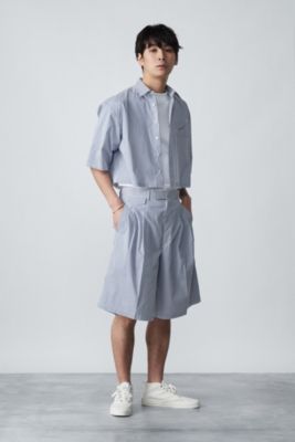 TOGA VIRILIS Typewriter short pants