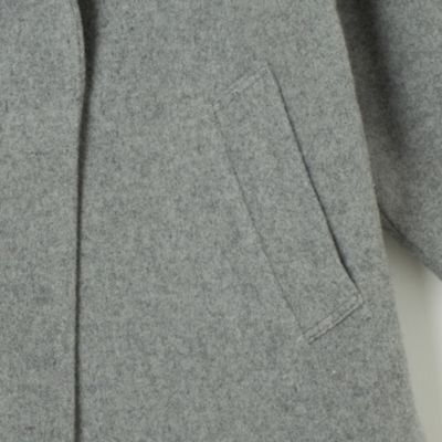 mizuiro ind(ミズイロインド)の【LEE別注】スタンドカラーウールコート