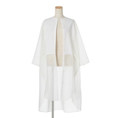 M・fil(エムフィル)のタキシードデザインロングシャツ通販