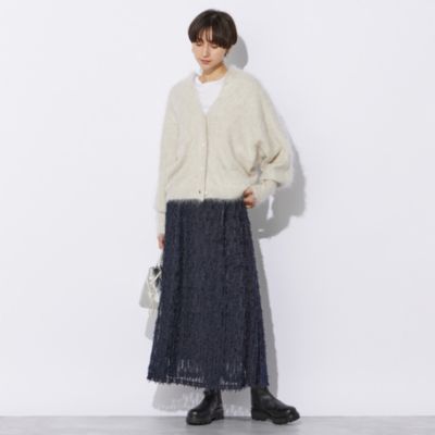 suadeo(スアデオ)のフェザーチュールスカート通販 | mirabella