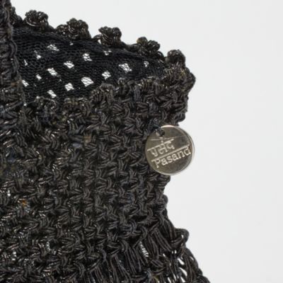 ne Quittez pas(ヌキテパ)のMETALLIC MACRAME TOTE通販 | 集英社