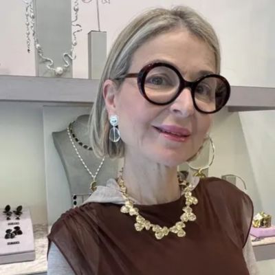 Cecile　Jeanne　ネックレス　カラーストーン CECILE ET JEANNE(セシル・エ・ジャンヌ)のエマイユ ノワール