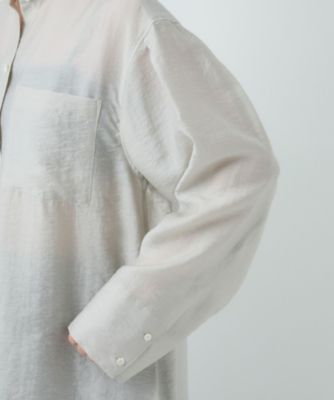 Chaos フェインシルクシャツ2025Autumn Collection Chaos(カオス)のフェインシルクシャツ通販 | 集英社HAPPY PLUS STORE