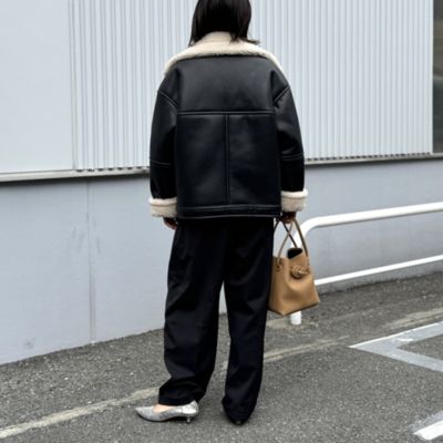 HER.(ハー)の合皮ボアジャケット通販 | 集英社HAPPY PLUS STORE