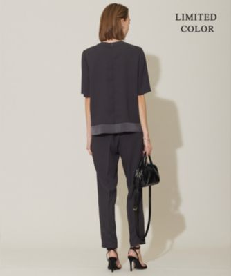 ICB　接触冷感・UVケア・速乾　FluidBackSatin ドロストパンツ ICB(アイシービー)の【新色追加・接触冷感・UVケア・速乾