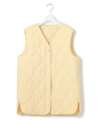 23区 S(ニジュウサンク エス)の【撥水加工/洗える】中綿ベストライナー
