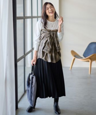 ANY(エニィ)のオンブレーチェックオーバーシャツ通販 | 集英社HAPPY