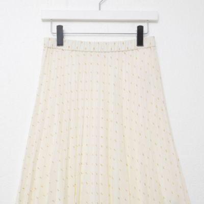 NOLLEY'S(ノーリーズ)のウォッシャブルラメカットドビープリーツ