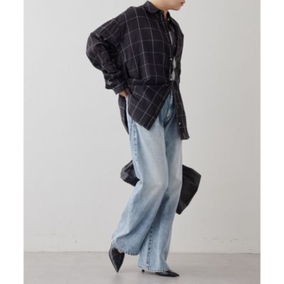 Whim Gazette（ウィムガゼット）の「シアーチェックオーバーシャツ（シャツ/ブラウス）」 - WEAR