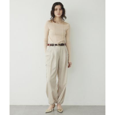 Whim Gazette(ウィム ガゼット)の【THE PAUSE】オフショルニット