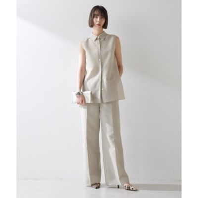 ウィムガゼット Whim Gazette 25SS シアーノースリーブシャツ シアーノースリーブシャツ | Whim Gazette(ウィム ガゼット)レディース