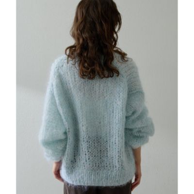 Whim Gazette(ウィム ガゼット)のハンドクルーニットプルオーバー通販