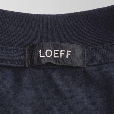 LOEFF(ロエフ)の＜LOEFF＞スビンコットン 5分袖 クルーネックTシャツ