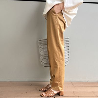 現行 タグ付き✨Mfil × eclat 別注 戸野塚かおる 美脚パンツ 黒 Ｍ M・fil×eclat(エムフィル×エクラ)の【戸野塚かおるさん別注