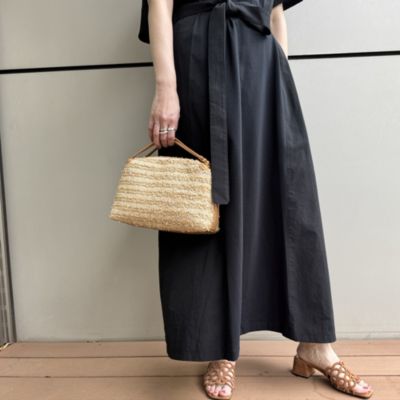 AKIRANAKA アキラナカ アシンメトリー スリット ワンピース AKIRANAKA（アキラナカ）の「＜AKIRA NAKA（アキラ ナカ