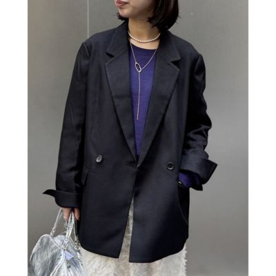 テーラード M セール】【SETUP7】ボックステーラードジャケットKNF144 ※（テーラード