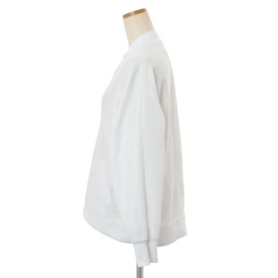 ◆美品◆3万◆パーマネントエイジ◆コットンブルゾン◆白◆シンプル◆ゆったり◆S 男女兼用ジャンパー[KAZEN製品] KZN400｜THS-白衣通販・販売