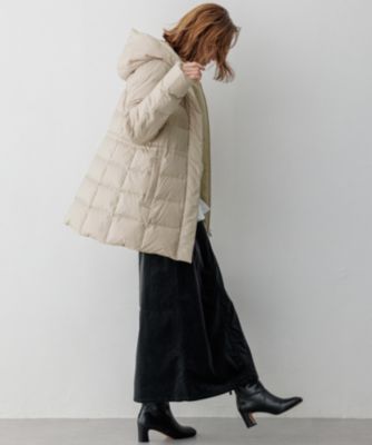 23区 【洗える/撥水加工】シレータフタ ミドル丈 ダウンコート 23区｜【VERY掲載/新色追加】シレータフタ ミドル丈 ダウンコート