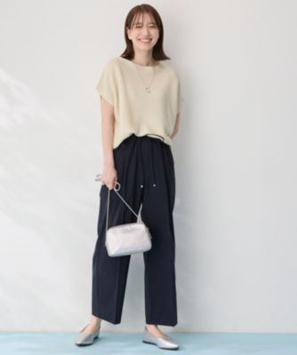 ANY(エニィ)の【セットアップ可】サラサラテックリネンパンツ通販