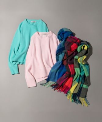 23区 2025AW カシミヤ チェック マフラー　未使用　タグ付き 楽天市場】カシミヤ チェック マフラー／23区（23KU） : 丸井（マルイ