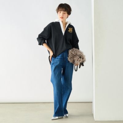 逆輸入 Rie Miller(リエミラー)のビッグシルエットラガーシャツ通販 トップス