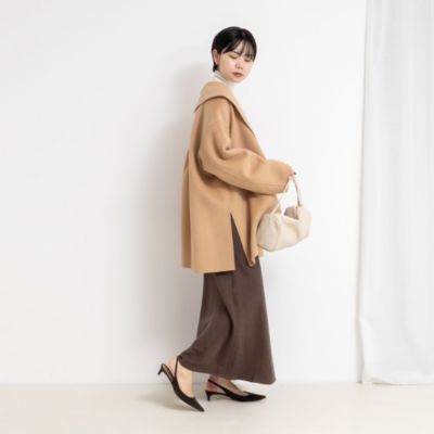 NOLLEY’S Sophi リバー ショール カラー ショートコート 22AW 美品 NOLLEY'S sophi ◇SUPER140リバーショールコート - メルカリ