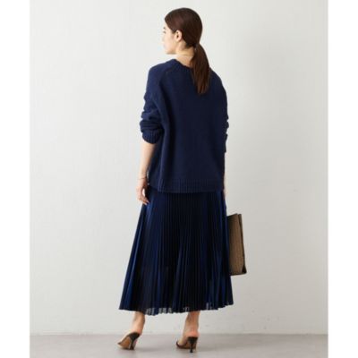 プリーツスカート　Whim Gazette ウィムガゼット Whim Gazette(ウィム ガゼット)のラメプリーツスカート通販