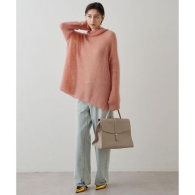 Whim Gazette(ウィム ガゼット)のKIDモヘヤタートルネックプルオーバー