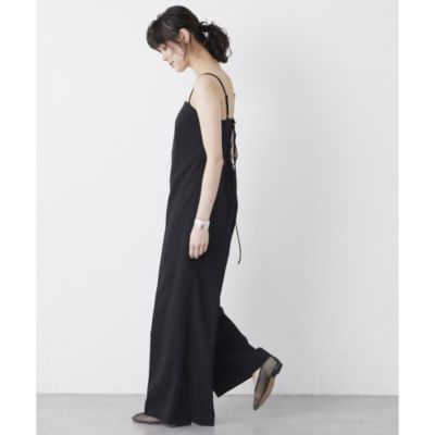 085ウィムガゼット21AW3.2万オールシーズンダブルクロスサロペット黒36 085ウィムガゼット21AW3.2万オールシーズンダブルクロス