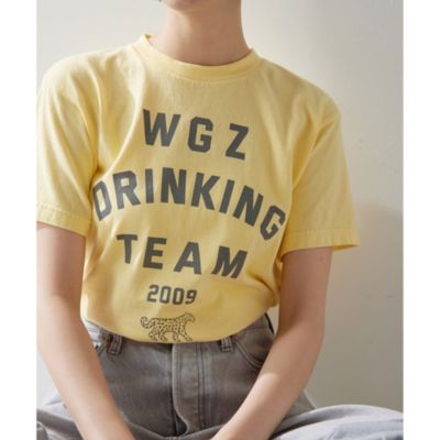 ウィムガゼット　DRINKING TEE 新品 DRINKING TEE（Tシャツ/カットソー）｜Whim Gazette（ウィム