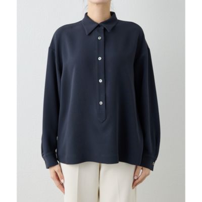 Whim Gazette(ウィム ガゼット)のダブルクロススキッパープルオーバー