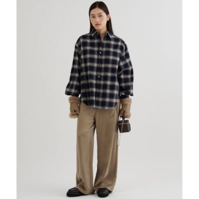 Whim Gazette(ウィム ガゼット)のピケチェックシャツ通販 | 集英社