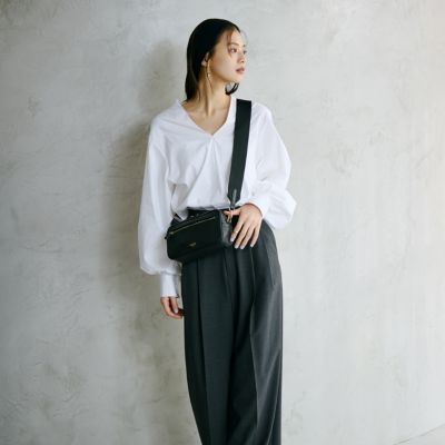 TOPKAPI(トプカピ)の【TREASURE TOPKAPI】シュリンクレザー スクエア