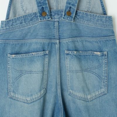 ブリル BRILL レディース デニムオーバーオール BRILL(ブリル)｜DENIMオーバーオール/ブルー の通販｜ELLESHOP