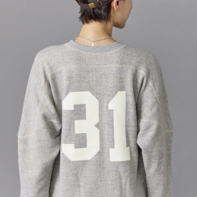 MADISONBLUE - satomi777777☆マディソンブルー フットボールT MADISONBLUE(マディソンブルー)のFOOTBALL TEE SWEAT通販