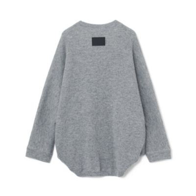 超美品COGTHEBIGSMOKE グレー ニット バルーンスリーブ COGTHEBIGSMOKE/コグ ザ ビッグスモーク】ELLIS SWEAT KAI SNOOD