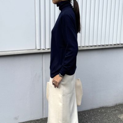 SACRA(サクラ)のエクストラファインメリノタートルニット通販