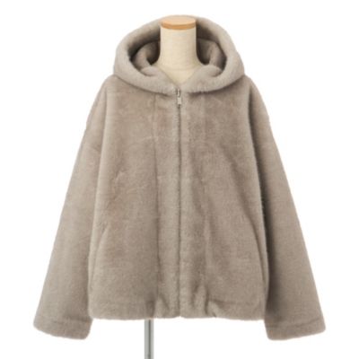 リアルファーリバーシブルジャケット STUDIO AR(スタジオ エーアール)のフェイクファーリバーシブル