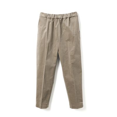 ミズイロインド コーデュロイワイドカーゴパンツ イージー タック