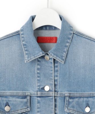 23区 S オーバーサイズ デニムジャケット☆RED CARD TOKYO×23 再入荷/RED CARD TOKYO×23区】オーバーサイズ デニム ジャケット