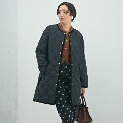 NOLLEY'S(ノーリーズ)の【TAION×LIMONTA】別注ベロアパイピングロング