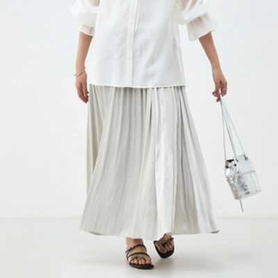 NOLLEY'S sophi(ノーリーズソフィー)のウォッシャブル割織サテン