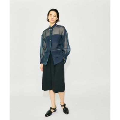 週末お値下げ！新品タグ付きTHE PAUSE シアーシャツ - メルカリ